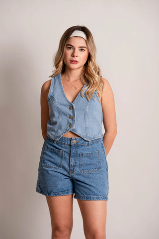 Chaleco Denim DP