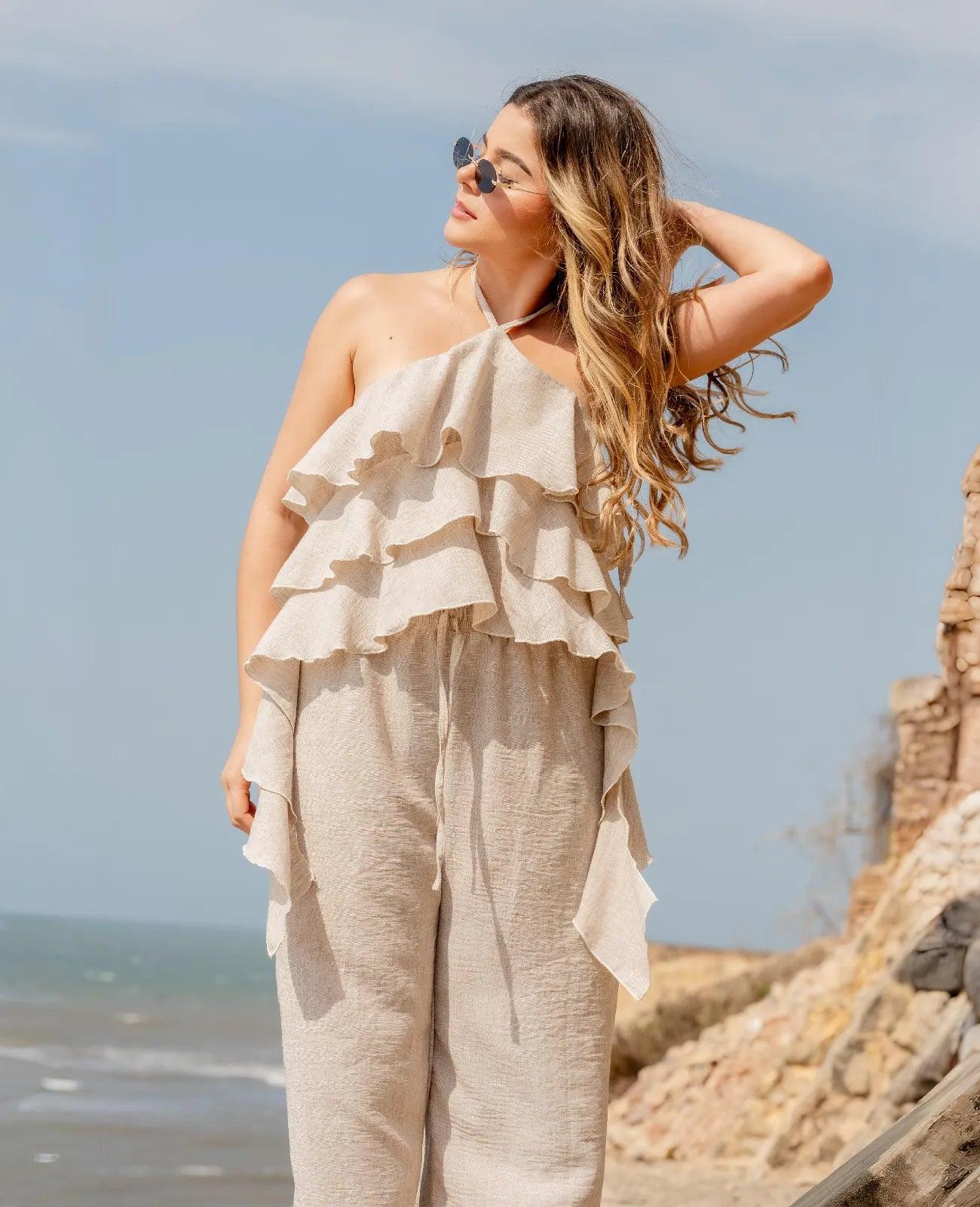 BLUSA AZUCENA - BLSD by Digna Pombo
