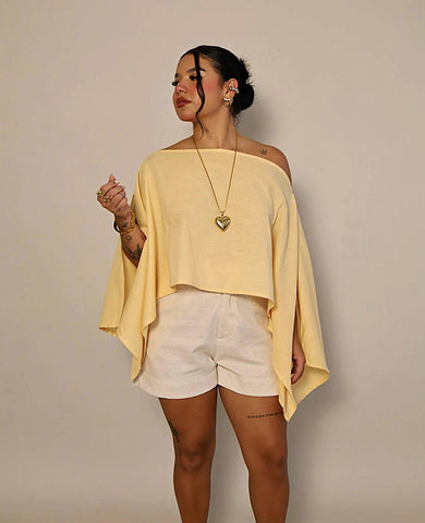 BLUSA INDIGO MULTIFORMA - BLSD by Digna Pombo