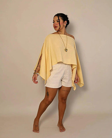 BLUSA INDIGO MULTIFORMA - BLSD by Digna Pombo