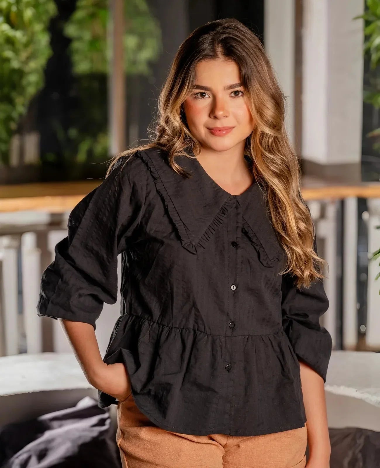 BLUSA OPHELIA - BLSD by Digna Pombo