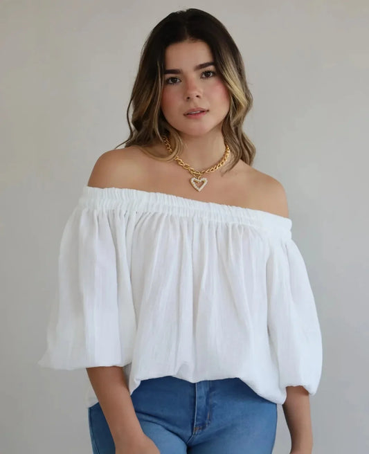 BLUSA PAULA - BLSD by Digna Pombo
