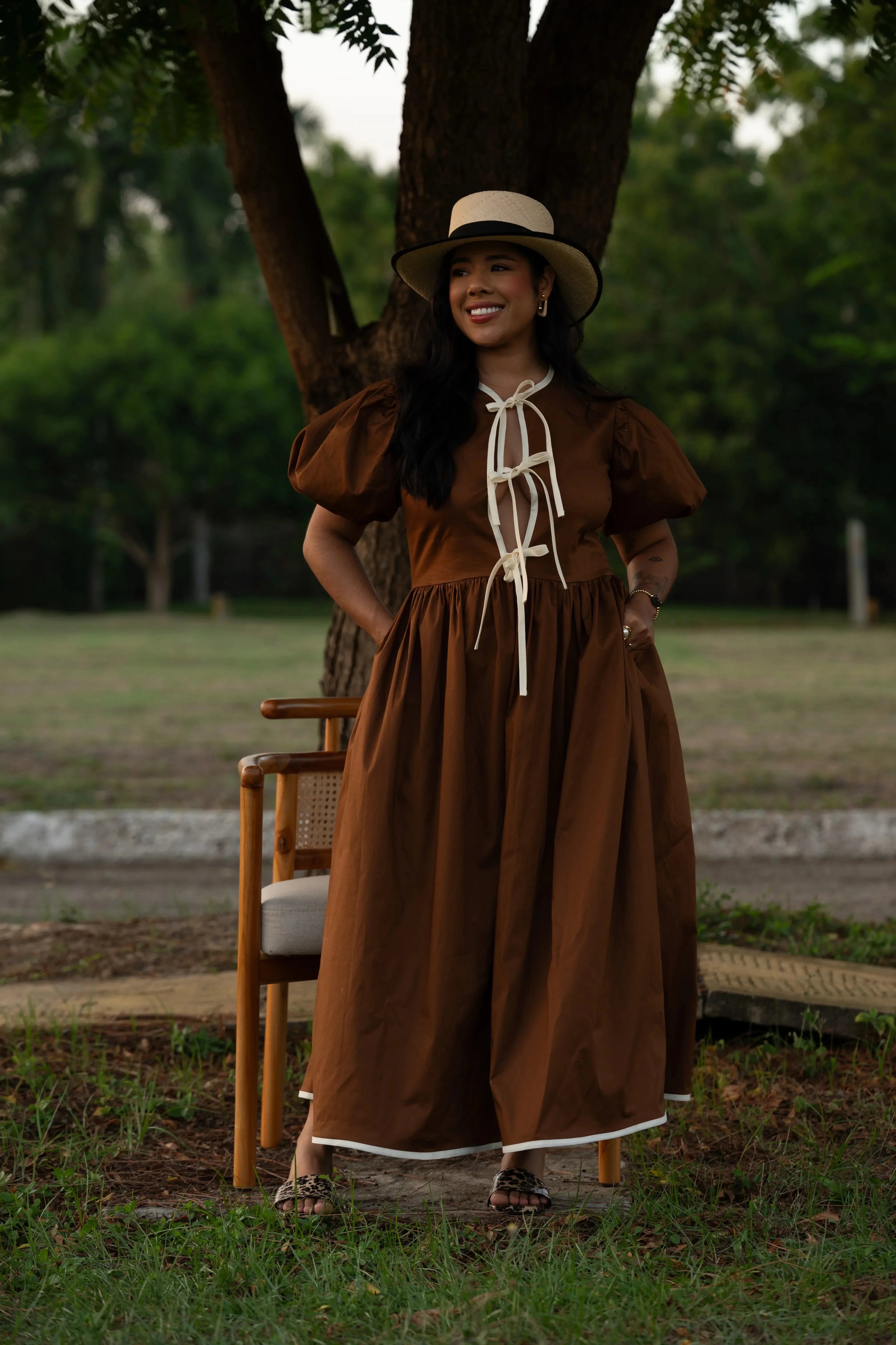 VESTIDO CLEMENCIA - BLSD by Digna Pombo