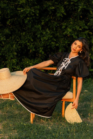 VESTIDO CLEMENCIA - BLSD by Digna Pombo